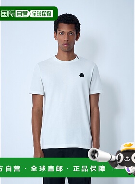 1h可退 香港直邮Moncler 盟可睐 男士 徽标图案 T 恤 8C0003289AY