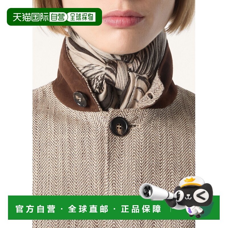 自营欧洲直邮Loro Piana 女士米色羊绒围巾,服饰配件/皮带/帽子/围巾,围巾/丝巾/披肩,淘宝优惠券,粉丝福利购,淘宝优惠卷