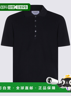 香港直邮THOM BROWNE 男士POLO衫 MJP042A00050415 CO 蓝色
