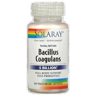 香港直发Solaray凝结芽孢杆菌素食胶囊补充膳食添加益生元60粒