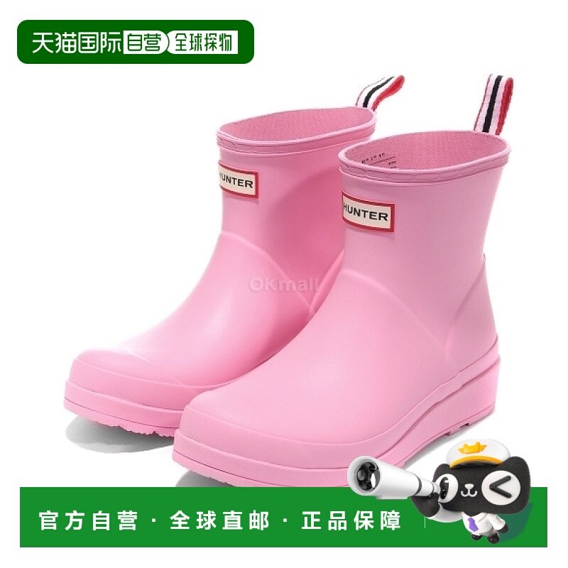 韩国直邮Hunter雨靴女款防水防潮轻便防滑厚底简约加绒加厚保暖