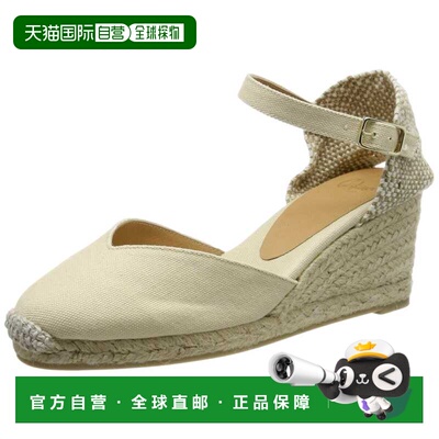 自营CASTANER Chiarita 60 mm Wedge Espadrille Ivory  20985-20