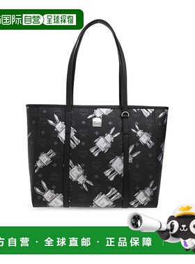 香港直邮MCM 女士手提包 MWPGSMT100BK SS2026 黑色 Shopper-type