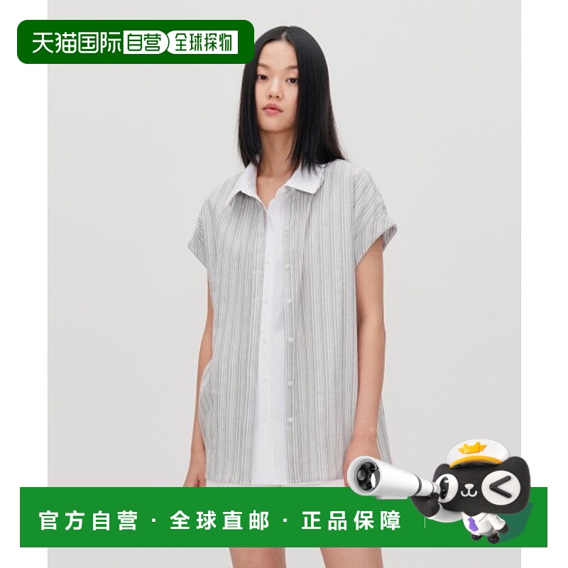 韩国直邮RE RHEE 女士棉马甲RP2STO052-0 VEST LAYERED HALF SLEEE