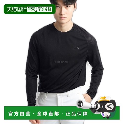 韩国直邮J.LINDEBERG 布伦特羊毛长袖 (AMJT10678-9999) 长袖T恤