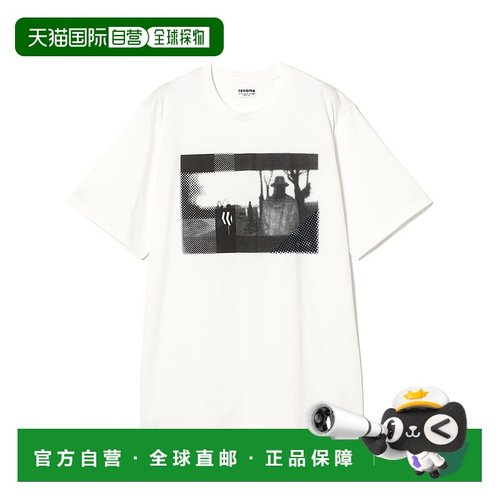 1h可退 日本直邮renoma PARIS 男士简约现代印花T恤 23040185693