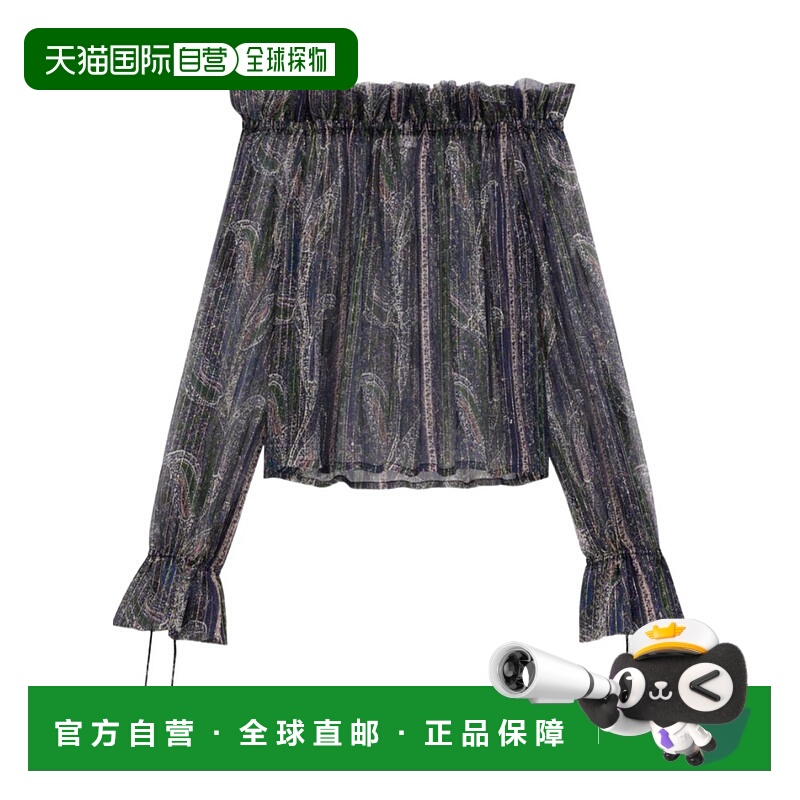 香港直邮Saint Laurent 露肩上衣 823001Y4K85女装