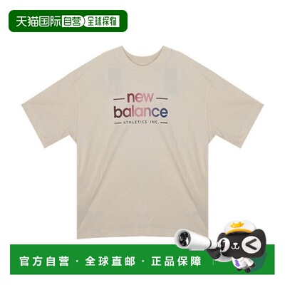 韩国直邮NEW BALANCE 短袖 T 恤 DQJ NBNEFCOG22-35 WT53916 W Re
