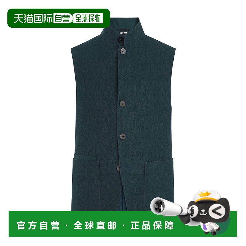 香港直邮Zegna Oasi Lino 杰尼亚 工装夹克987024A9