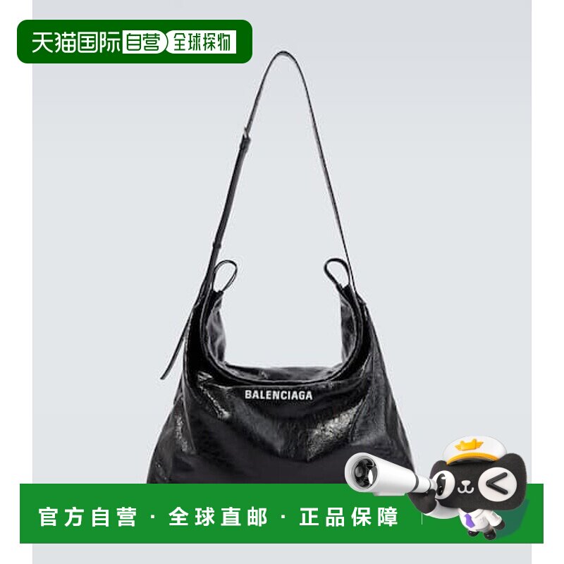 1h可退 香港直邮Balenciaga 巴黎世家 男士 皮革肩包 black黑色,箱包皮具/热销女包/男包,男士包袋,淘宝优惠券,粉丝福利购,淘宝优惠卷