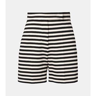 MaxMara 条纹高腰短裤 麦斯玛拉 Ornica 女士 潮奢