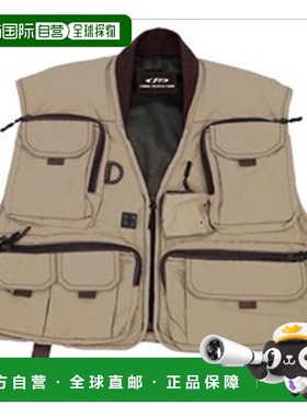 日本直邮Excel 钓鱼背心 FP-405 溪流钓鱼背心 卡其色 M