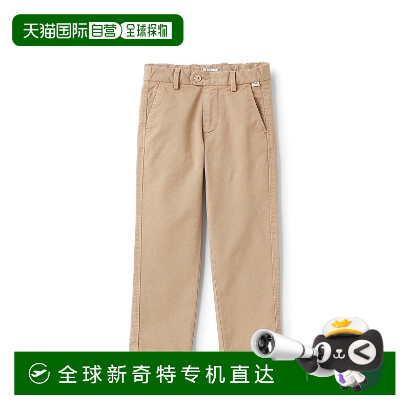 1h可退香港直邮IL GUFO男童长裤 A24PL327C6036K118 AW2024浅