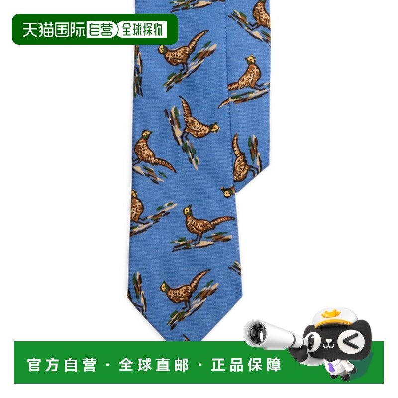 日本直邮Ralph Lauren Polo Ralph Lauren 费赞特印花羊毛领带 [1,童装/婴儿装/亲子装,领带,淘宝优惠券,粉丝福利购,淘宝优惠卷