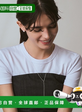 1h可退 日本直邮agete 阿卡朵 女士银色Y字项链 长链饰品 1025211