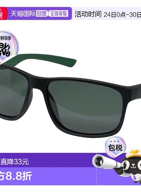 【日本直邮】Coleman科勒曼 太阳镜 偏光 哑黑/绿色 CO3076-2