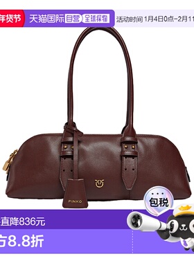 1h可退 香港直邮Pinko 品高 女士 標誌牌肩背包 106169A0QO斜挎包