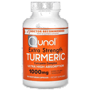 香港直发Qunol姜黄素复合物素食胶囊健脾祛湿护肝关节营养120粒