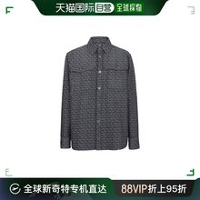 Balmain 巴尔曼 男士 提花牛仔衬衫 BH1HC088DD68 香港直邮潮奢