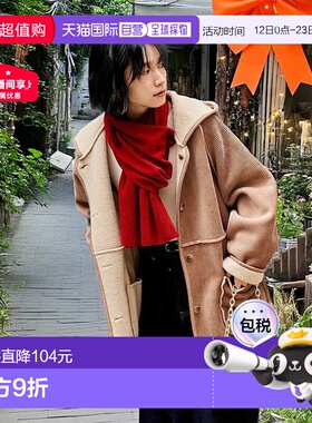 1h可退 日本直邮FREAK'S STORE 女装 双面穿 灯芯绒毛绒连帽夹克