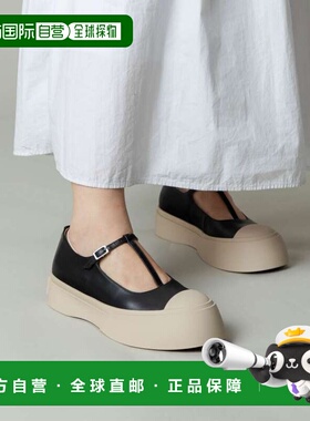 日本直邮Marni SNZW019103 P2722 运动鞋 运动鞋 女鞋 皮革标志