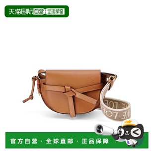 1h可退 香港直邮LOEWE/罗意威 女士 迷你Gate Dual 牛皮革提花单