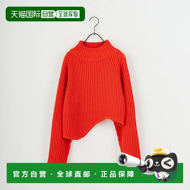 1h可退 日本直邮Jeans Factory Clothes 女装 宽松半高领针織衫