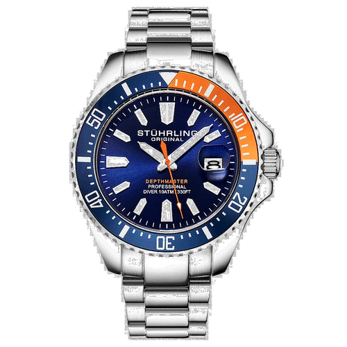 自营stuhrling originalDepthmaster 3950A Quartz 42mm Diver -