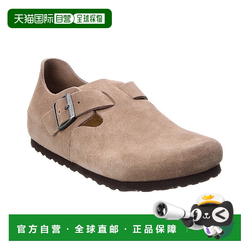 自营Birkenstock London BS Suede Clog - brown 美国奥莱直发