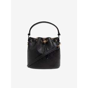 美国直邮TORY BURCH汤丽柏琦新款丹宁单肩斜挎手提抽带开合水桶包