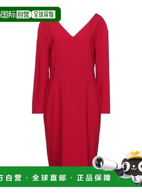 香港直邮Moschino 莫斯奇诺 女士 紧身连衣裙 red红色 舒适时尚