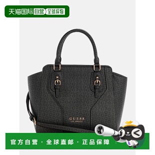 自营guessGemma Logo Satchel - coal multi 美国奥莱直发斜挎包
