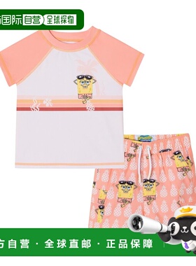 自营Andy & Evan x SpongeBob SquarePants Rashguard Set - oran