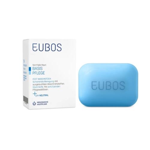 欧洲直邮Eubos温和清洁护理身体男女通用洗手香皂125g