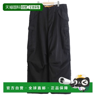 侧边褶裥设计 1h可退 裤 宽松立体剪裁工装 26SCM 日本直邮kolor男装