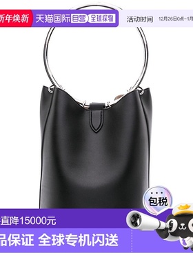 1h可退 香港直邮Alaia 女士 金属环手柄手提包 AA1S02825CA515