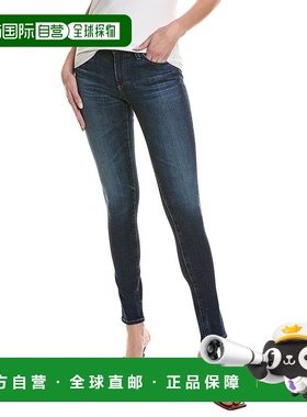 自营 AG Jeans The Legging 4 年 Kindling 紧身牛仔裤 - 蓝色 美