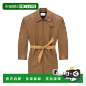 系腰带皮夹克 香港直邮Saint Laurent 843936YCDJ2皮衣