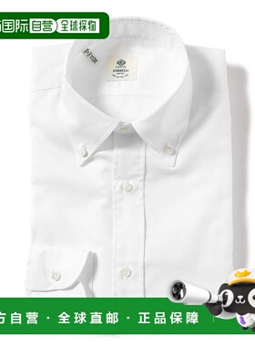 1h可退 日本直邮LUIGI BORRELLI GABLE 男士优雅气质纯棉牛津纺衬