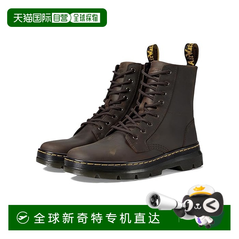 1h可退 香港直邮潮奢 Dr. Martens 马丁大夫 女士 Combs 皮质靴子