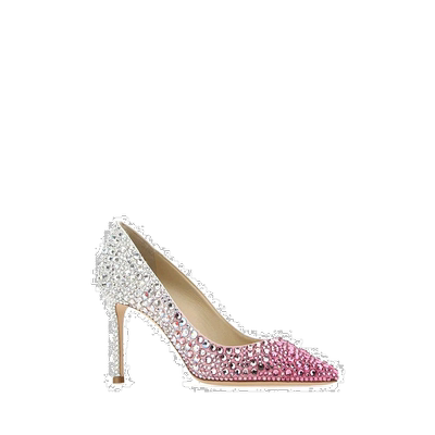 香港直邮JIMMY CHOO 女士高跟鞋 ROMY85XHCCANDYPINKMIX AW2022