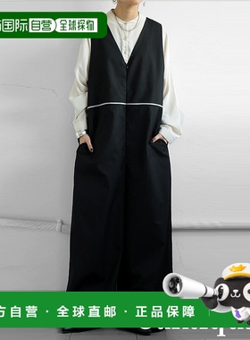 1h可退 日本直邮antiqua 女士V领I型剪裁高腰连体裤 PK01246