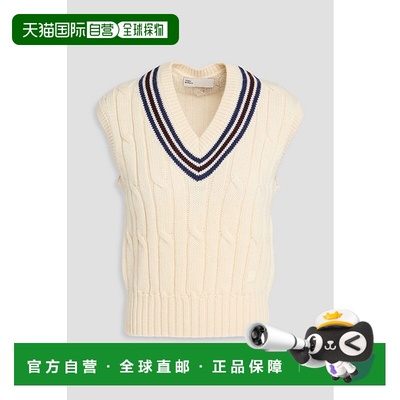 1h可退 香港直邮Tory Burch 托里 伯奇 女士 粗线针织羊毛背心 14