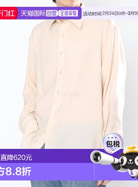 韩国直邮AURALEE 透气羊毛 VIYELLA 长袖衬衫 (A23AS03VT 象牙白)