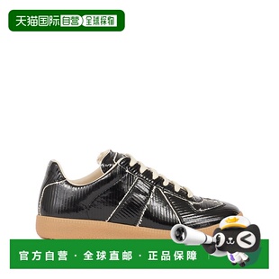 梅森马吉拉 MaisonMargiela Replica绵羊皮圆头系带低帮板鞋