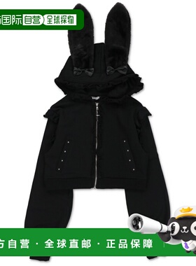 日本直邮DARRDY 女装 兔耳短款连帽外套 仿皮贴边 251014DD3