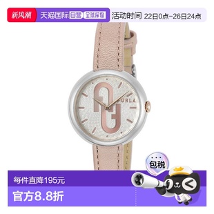 日本直郵FURLA 毫米皮革表帶手表 WW00005003L1 COSY
