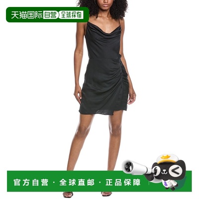 自营Ramy Brook Mariela Mini Dress - black 美国奥莱直发