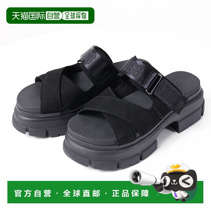 日本直邮 UGG 女士凉拖穆勒鞋 2024春夏款凉拖鞋厚底鞋拖鞋凉鞋图片