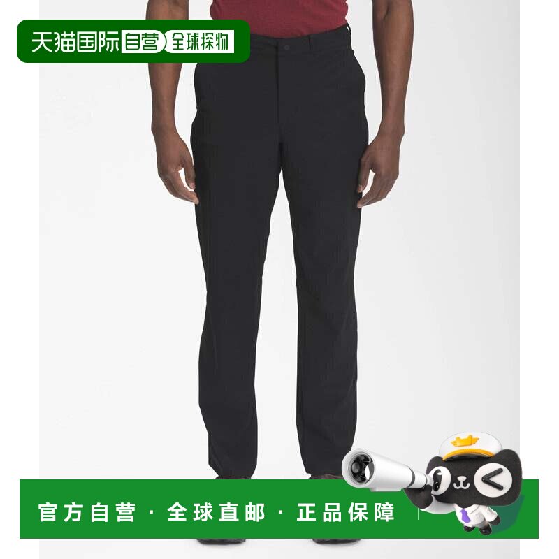 自营The North Face派拉蒙长裤男士黑色弹力直筒KFC505-黑色 美国
